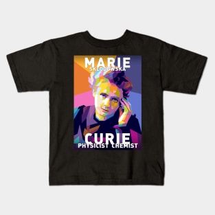 Marie Sklodowska Curie Kids T-Shirt